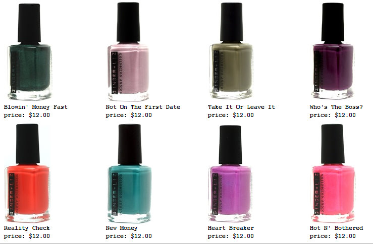 nail polish names